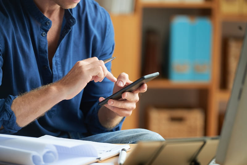 having a mobile application