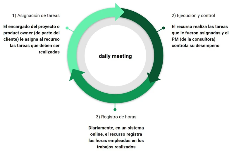 ciclo diario de trabajo